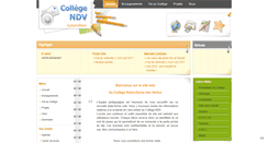 Desktop Screenshot of collegendv.eu
